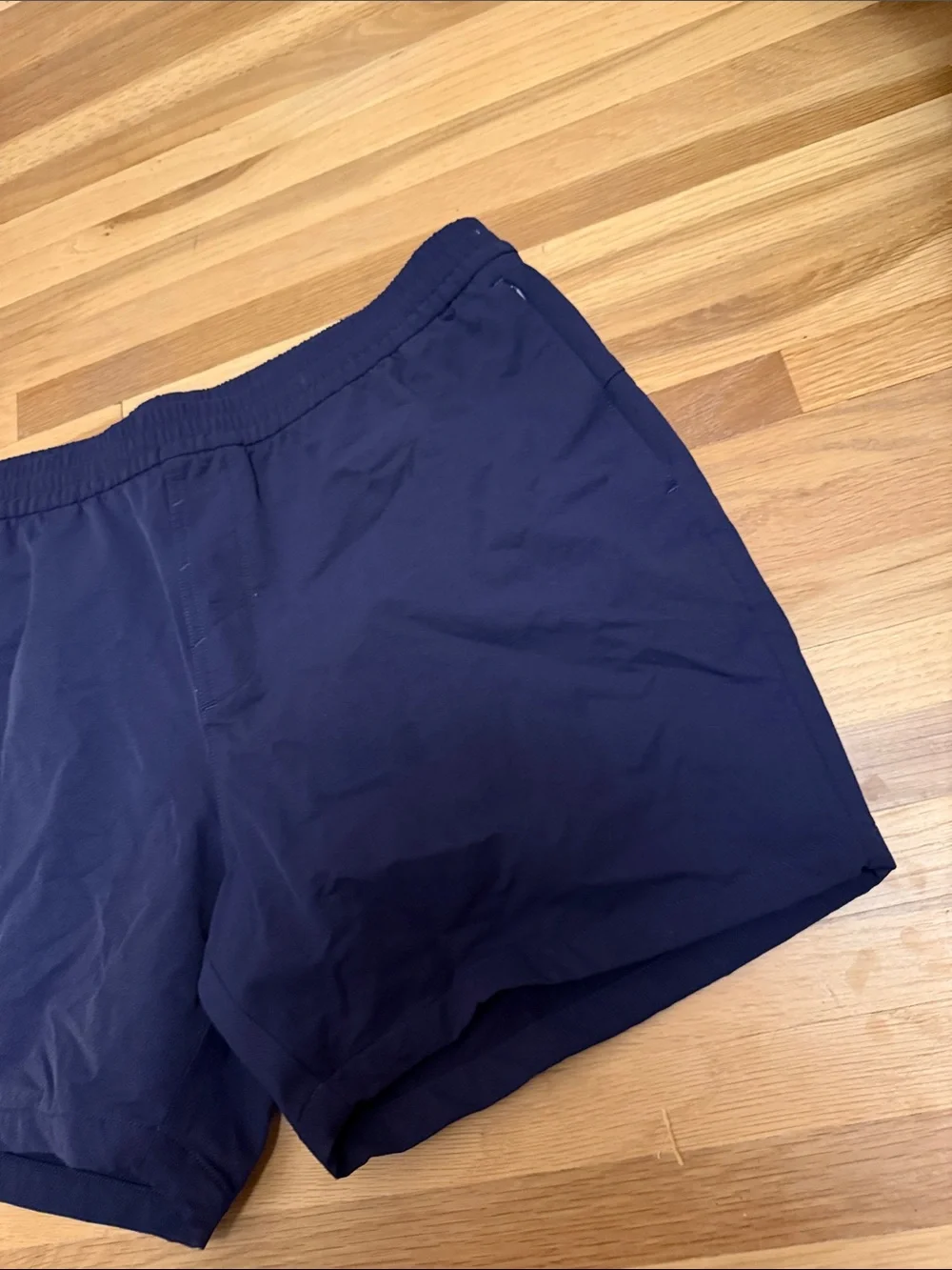 Outdoor Voices Men's Navy Athletic Shorts